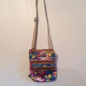 Lily Bloom multi section crossbody
